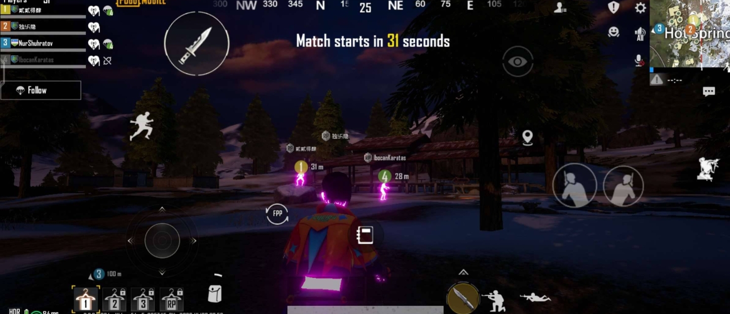 PUBG手游黑天125平板视角功能 v2023.11.9