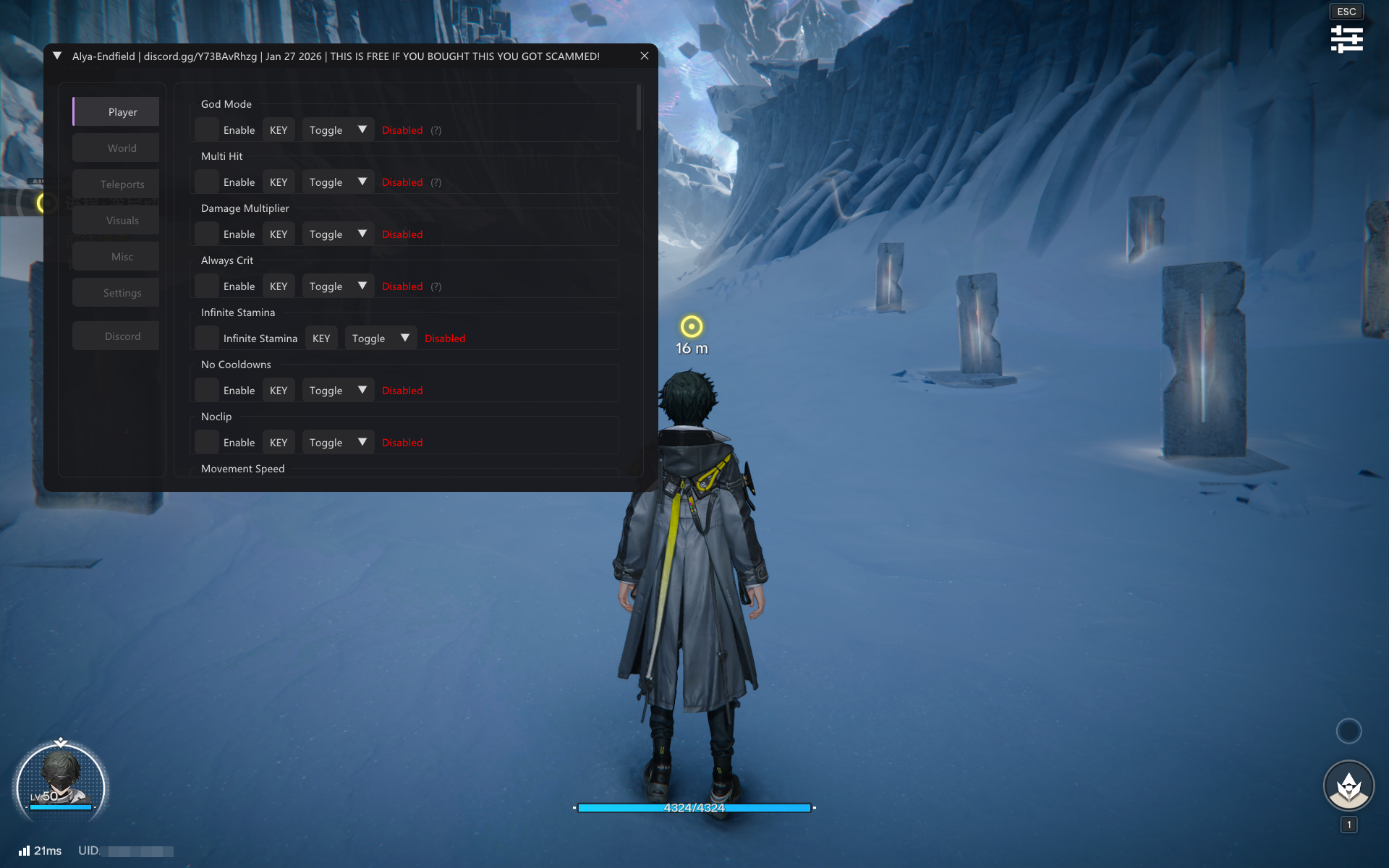 终末地Alya多功能辅助v0.7.6支持国服/国际服v2026.3.2